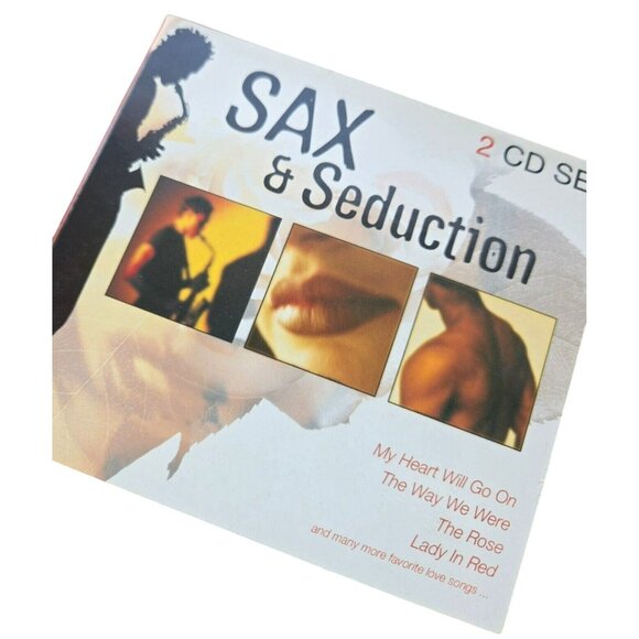 Sax & Seduction 2 CD Set By The Jazzters - Love Songs & Instrumentals - Picture 1 of 3